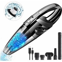 Akku-Handstaubsauger, 3200Pa Autostaubsauger, 120W Netzteil, usb wiederaufladbar - Ccykxa von CCYKXA