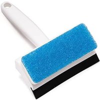 Ccykxa - Duschabzieher, Glasabzieher, Wischer und Schrubber, Fensterreiniger, Fensterreiniger, doppelseitige Klinge aus Gummi und Schwamm, Ccykxa - Duschabzieher, Glasabzieher, Wischer und Schrubber, Fensterreiniger, Fensterreiniger, doppelseitige Klinge aus Gummi und Schwamm, von CCYKXA