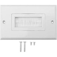 Ccykxa - Gebürstete Wandkabeltülle, staubdichter Wandpaneel-Kabeldurchführungseinsatz für einzelne Gangdrähte, Kabelzubehör, Steckdose, von CCYKXA