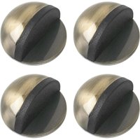 Ccykxa - Selbstklebende Türstopper, Edelstahl-Türstopper, Bodentürstopper, Wandstopper für alle harten Böden, schützen Wände und Möbel, Bronze, 4 von CCYKXA