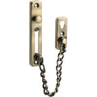 Ccykxa - Sicherheits-Türkette, schmaler Türbegrenzer, federbelasteter, diebstahlsicherer Türriegel mit Schrauben für die Innentür zu Hause, von CCYKXA