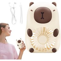 Ccykxa - Tragbarer Haustierventilator, 1 Stück Leises Nachtlicht mit USB-Stromversorgung für Kinderzimmer und Kindergärten Mini-Ladegerät mit von CCYKXA