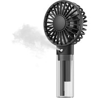 Ccykxa - Tragbarer Nebelventilator, 2er-Pack – wiederaufladbarer persönlicher Ventilator mit 32-ml-Wassertank – Mini-Handventilator für Reisen, von CCYKXA