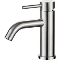 Ccykxa - Waschtischarmatur – Einhand-Badezimmerarmatur, geräuscharme Keramik-Waschtischarmaturen mit Schublade, Edelstahlgehäuse, Grau Ccykxa - Waschtischarmatur – Einhand-Badezimmerarmatur, geräuscharme Keramik-Waschtischarmaturen mit Schublade, Edelstahlgehäuse, Grau von CCYKXA