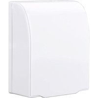 Ccykxa - Weiß) Steckdose Kindersicherung Klar, Schaltersteckdose Wasserdichte Box, Wasserdichte Steckdosenbox, Geeignet Für Badezimmersteckdosen, von CCYKXA