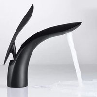 Einhand-Waschtischarmatur, ein Loch, Schwarz - Ccykxa Einhand-Waschtischarmatur, ein Loch, Schwarz - Ccykxa von CCYKXA