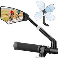 Fahrrad-Rückspiegel, 1 Stück, verstellbar, um 360° drehbar, für Elektro-Fahrrad, Rückspiegel, HD-Glas, hochwertige Universal-Fahrrad-Rückspiegel, von CCYKXA