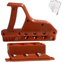 Gipskarton-Kantenschneider, Gipskarton-Hobel, Gipskarton-Handhobel, Fasen-Gipskarton-Hobel mit 45° und 60°, Gipskarton-Fasenschneider - Ccykxa Gipskarton-Kantenschneider, Gipskarton-Hobel, Gipskarton-Handhobel, Fasen-Gipskarton-Hobel mit 45° und 60°, Gipskarton-Fasenschneider - Ccykxa von CCYKXA