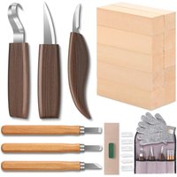 Holzmeißel 20 Stück Schnitzwerkzeuge, verbesserte Holzmeißel für Holzschnitzerei, Tischler, Schnitzwerkzeuge - Ccykxa Holzmeißel 20 Stück Schnitzwerkzeuge, verbesserte Holzmeißel für Holzschnitzerei, Tischler, Schnitzwerkzeuge - Ccykxa von CCYKXA