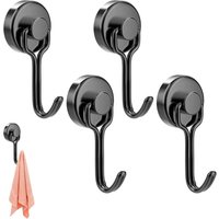 Magnetisch, Magnethaken, 5 Stück Kühlschrankmagnethaken, Magnethaken, Starker Magnethaken, Superstarke Magnete mit Haken, Schwerer Magnethaken, von CCYKXA