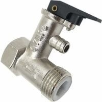 Premium-Kesselsicherheitsventil für Warmwasserbereiter Maximale Temperatur: +100 °c Maximaler Druck: 7 Bar 2x1/2 Gewinde aus vernickeltem Messing Premium-Kesselsicherheitsventil für Warmwasserbereiter Maximale Temperatur: +100 °c Maximaler Druck: 7 Bar 2x1/2 Gewinde aus vernickeltem Messing von CCYKXA