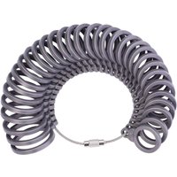Ringgrößenmesser, Fingergrößenmessgerät, Ringgrößenwerkzeug, europäischer Standard, Kunststoff, Grau, Größe 41-76 - Ccykxa Ringgrößenmesser, Fingergrößenmessgerät, Ringgrößenwerkzeug, europäischer Standard, Kunststoff, Grau, Größe 41-76 - Ccykxa von CCYKXA