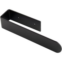 Schwarzer Badezimmer-Handtuchhalter, selbstklebender Wand-Handtuchhalter ohne Bohren, Wand-Badezimmer-Handtuchhalter aus Edelstahl für Küche und Schwarzer Badezimmer-Handtuchhalter, selbstklebender Wand-Handtuchhalter ohne Bohren, Wand-Badezimmer-Handtuchhalter aus Edelstahl für Küche und von CCYKXA