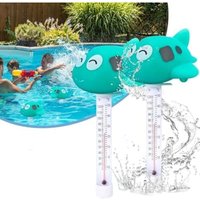 Schwimmendes Poolthermometer, 2er-Pack – für Innen- und Außenpools, Badewannen, Aquarien, Teiche - Ccykxa von CCYKXA