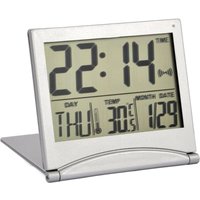 Ccykxa - Silberne Tischuhr – Digitales LCD-Display – Alarm- und Schlummerfunktion Ccykxa - Silberne Tischuhr – Digitales LCD-Display – Alarm- und Schlummerfunktion von CCYKXA