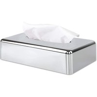Silberner, rechteckiger Taschentuchhalter mit Spiegel – für Zuhause, Büro und Auto - Ccykxa Silberner, rechteckiger Taschentuchhalter mit Spiegel – für Zuhause, Büro und Auto - Ccykxa von CCYKXA