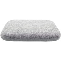 Stuhlkissen, Gartenstuhlauflagen, quadratische Stuhlauflage, Memory-Schaum für Bürostuhl, waschbarer Bezug, grau, 40 x 40 cm [Energieklasse a] von CCYKXA