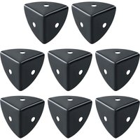 Ccykxa - Tischeckenschutz, 8 Stück, Möbelecken, Ecke aus Aluminium, schwarz, geeignet für Möbelschutz, Dekoration, Anti-Kollision und Anti-Bruch Ccykxa - Tischeckenschutz, 8 Stück, Möbelecken, Ecke aus Aluminium, schwarz, geeignet für Möbelschutz, Dekoration, Anti-Kollision und Anti-Bruch von CCYKXA