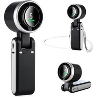 Tragbarer Mini-Ventilator (12 Stunden), kleiner Hand-/Tisch-/Nackenventilator, 5 leistungsstarke Geschwindigkeiten und bürstenloser Motor, von CCYKXA