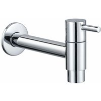 Wandmontierter Wasserhahn aus Messing für Kaltwasser, Waschbecken, Mopp, Waschmaschinenhähne, Gartenhähne, Chrom-Finish - Ccykxa Wandmontierter Wasserhahn aus Messing für Kaltwasser, Waschbecken, Mopp, Waschmaschinenhähne, Gartenhähne, Chrom-Finish - Ccykxa von CCYKXA