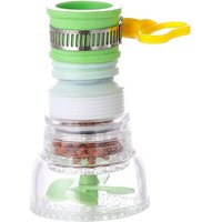 Ccykxa - Wasserhahn-Verlängerung (grün), 360 Grad verstellbar, wassersparend, spritzwassergeschützt, Küchenzubehör, Filterverlängerung, Badezimmer, von CCYKXA