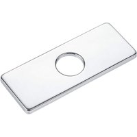 Wasserhahnplatte aus galvanisiertem Edelstahl, 152 cm, für Einloch-Wasserhahn, als Basis für Seifenspender oder anderes Zubehör - Ccykxa von CCYKXA