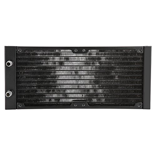 120mm/240mm/360mm Radiator, 12 Röhren Computer Kühlkomponenten Universal Heizkörper, Schnelle Wärmeableitung CPU PC Wärmetauscher für Computer Wasserkühlsysteme(240mm) von CCYLEZ