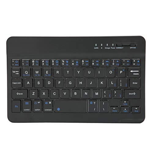 7 Zoll Slim Wireless Bluetooth Tastatur,Leichte Aluminiumlegierung Stumm Bluetooth Tastatur,Scheren Tastatur,Mit Ladeanzeige,Für Android/IOS/Windows von CCYLEZ