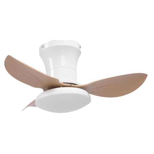CCYLEZ 25 Zoll LED-Deckenventilator Licht mit Fernbedienung, 6 Geschwindigkeiten Dimmbar 3000k-6500k Verstellbare Helligkeit Ruhig DC Motor LED-Lüfterleuter für Schlafzimmer Wohnzimmer CCYLEZ 25 Zoll LED-Deckenventilator Licht mit Fernbedienung, 6 Geschwindigkeiten Dimmbar 3000k-6500k Verstellbare Helligkeit Ruhig DC Motor LED-Lüfterleuter für Schlafzimmer Wohnzimmer von CCYLEZ