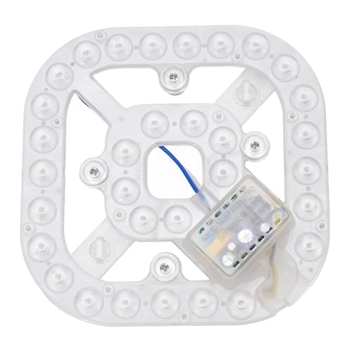 CCYLEZ 6,42 Zoll Deckenleuchte Magnetische Deckenlampen -Docht -Aluminiumplatte, 24 W 3 Farbtemperaturen 2100 Lm 50000 Stunden mit Magnetischem Fuß für Innenleuchten von CCYLEZ