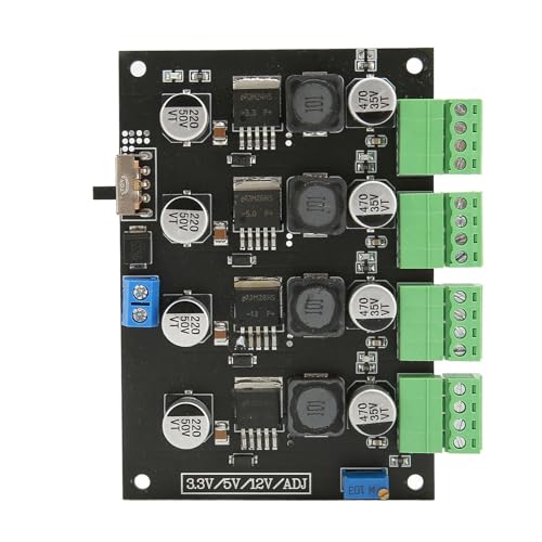 CCYLEZ 6er-Pack DC-DC-Schaltwandler, Mehrkanal-Stromversorgungsmodul, 3A-Ausgang, Geräuscharm, Industrielle Automatisierungssteuerung von CCYLEZ