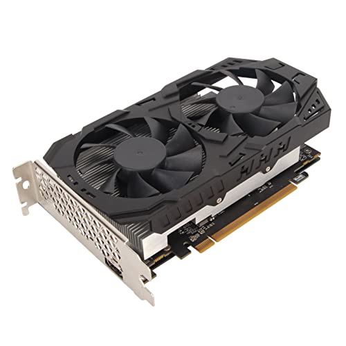 CCYLEZ 8GB GDDR5 256bit Gaming Grafikkarte, 1244MHz 7000MHz 60Hz 4K 1080P Mehrzweck-Grafikkarte mit Dual-Lüfter für Video- und Bildbearbeitung, Spiele spielen von CCYLEZ