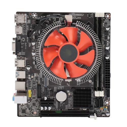 CCYLEZ B75-Motherboard-Set mit I5 3470-CPU, 8 GB DDR3-RAM, Großer Kühlung, Dual-Channel-Speicher, Hochgeschwindigkeitsspeicher, Mehrfachschnittstellenerweiterung, Integrierten Chipsätzen von CCYLEZ