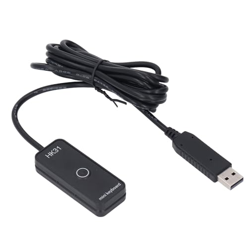 CCYLEZ Benutzerdefinierte USB-Minitastatur, Braille-Design, 2 M Kabel, USB-Makro-Programmierschalter für das Büro (HK31 1 Schlüsselposition) von CCYLEZ