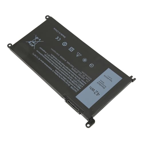 CCYLEZ Ersatz-Laptop-Akku, Akku-Ersatz für Inspiron 13 15 5000 7000 Serie, 5565 5570 7573 5379 5567 7378 5579 7560 7570 7579 7375 5578 5378, für Latitude 3340 3490 3590 von CCYLEZ