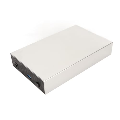 CCYLEZ Externe 3,5-Zoll-Festplatte, weiß, Tragbar, USB 3.0, für Laptop-Festplatten oder PC-Laufwerke für zu Hause, Im Büro oder Im Wohnheim (2 TB, 4 TB, 6 TB, 8 TB, 10 TB, 14 TB, 18 TB) von CCYLEZ