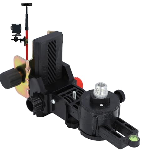 CCYLEZ Feinabstörungsklassen -Werkzeug -Tool -Adapter, 360 ° Rotierende Einstellbare Teleskop -Polkopf mit Einstellbarem Clip für Teleskopstangenhalter von CCYLEZ