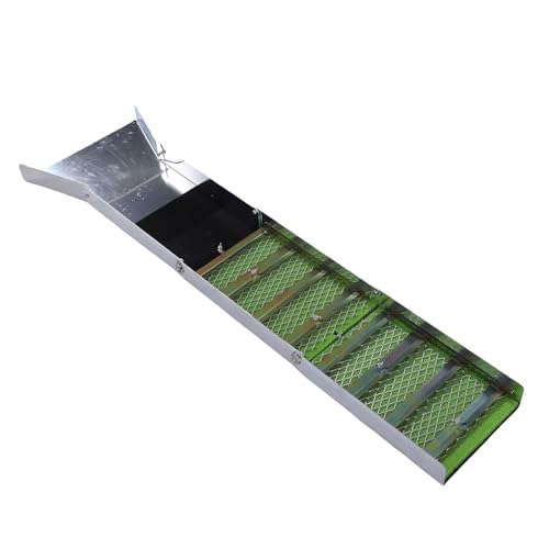 CCYLEZ Gold Pension -Kit, Ausrüstungsausrüstung Gold Mining -Werkzeuge mit Faltbarem Aluminium -Legierungs -Schleusenbox für Flüsse, für Flüsse Streams Mineral Exploration CCYLEZ Gold Pension -Kit, Ausrüstungsausrüstung Gold Mining -Werkzeuge mit Faltbarem Aluminium -Legierungs -Schleusenbox für Flüsse, für Flüsse Streams Mineral Exploration von CCYLEZ