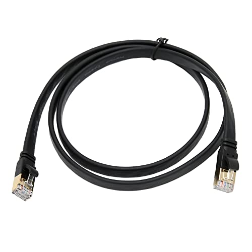 CCYLEZ Hochgeschwindigkeits -Internetkabel, CAT8 Ethernet -Kabel PVC Materialwetterwiderstand 40 Gbit/S Übertragungsrate für Bandbreitenintensive für Rechenzentrum für PC von CCYLEZ