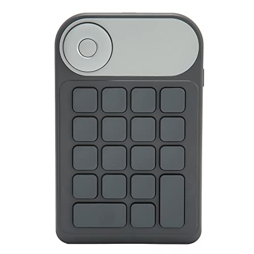 CCYLEZ KD100 Express Keys Remote Keyboard, 18 Anpassbare Tastenkombinationen für Tastenkombinationen, Ergonomisches Design, Benutzerdefinierte Tastatur für Zeichentablett von CCYLEZ