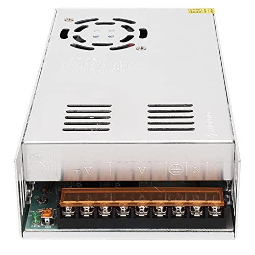 CCYLEZ Schaltnetzteil Spannungsregler Transformator Aluminiumlegierung DC48V für LED-Bildschirmstreifenlicht 3D-Drucker(S-400-48 (48V/8,3A/400W) AC110/220V ±15%) von CCYLEZ