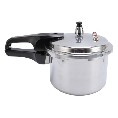 CCYLEZ Schnellkochtopf, Druckeinstrahlungsdruck -Konserventopf, Aluminiumlegierung Schneller Kochtopf für Gas- und Induktions -Kocherzüge mit Einfacher Verriegelungs (20cm/4l) von CCYLEZ