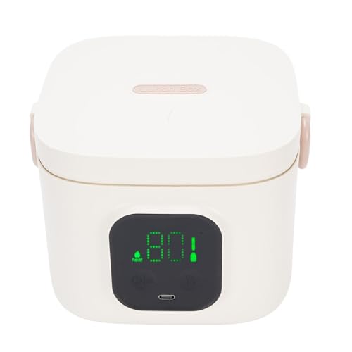 CCYLEZ Schnurlose Elektromutschachtel, Tragbarer Wärmer 25W Beheizter Brotdose, 500 Ml 304 Edelstahlbehälter mit 8800 MAh Batterie USB -Typ C -Stromversorgung CCYLEZ Schnurlose Elektromutschachtel, Tragbarer Wärmer 25W Beheizter Brotdose, 500 Ml 304 Edelstahlbehälter mit 8800 MAh Batterie USB -Typ C -Stromversorgung von CCYLEZ