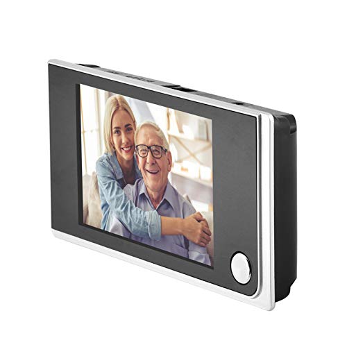 CCYLEZ Sicherheit Digital Door Viewer, 3,5 Zoll LCD Digital Türklingel, 720P HD 120 ° elektronische Gucklochkamera, Door Viewer Fotovisuelle Überwachung für Home Safe von CCYLEZ