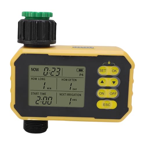 CCYLEZ Solar Sprinkler Timer, Automatischer Wassertimer -programmierbarer Schlauch -Timer mit Einstellbarer Sonnene des Regensensors Typ C für Gartenbewässerung CCYLEZ Solar Sprinkler Timer, Automatischer Wassertimer -programmierbarer Schlauch -Timer mit Einstellbarer Sonnene des Regensensors Typ C für Gartenbewässerung von CCYLEZ