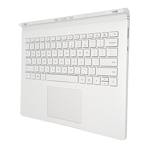 CCYLEZ Tragbare 13,5 Zoll amerikanische Tastatur, 11400 mAh, keine Verzögerung, schnelle Reaktion, Aluminiumlegierung, langlebig, multifunktionale Tastatur für Book 2, Tastatur für Surface Book 1834 von CCYLEZ