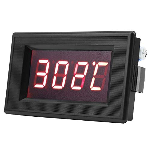 Digitales Thermoelement-Thermometer, LED-Anzeige Industrielles Temperaturmessermodul mit K-Thermoelement-Temperaturtester für Fahrgestellinstrumente, elektrischer Heizgerätekessel von CCYLEZ