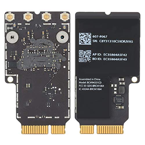 Drahtlose Netzwerkkarte, Broadcom BCM94331CD 802.11ac PCI-E WiFi WLAN Bluetooth 4.0 Karte, Bt Wireless WiFi Kartenmodul für A1418 A1419 von CCYLEZ