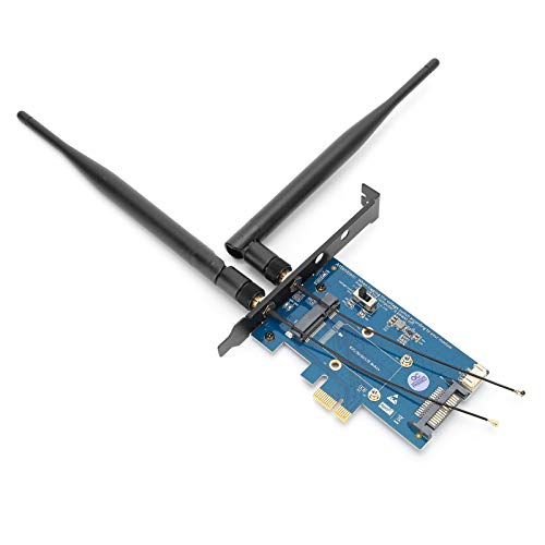 Drahtloser Netzwerkkartenadapter, WiFi-Netzwerkkartenkonverter von PCI-E zu PCI-E 1X, drahtloser Dualband-Adapter mit SIM-Kartenhalter, drahtloser USB-WiFi-Adapter Drahtloser Netzwerkkartenadapter, WiFi-Netzwerkkartenkonverter von PCI-E zu PCI-E 1X, drahtloser Dualband-Adapter mit SIM-Kartenhalter, drahtloser USB-WiFi-Adapter von CCYLEZ