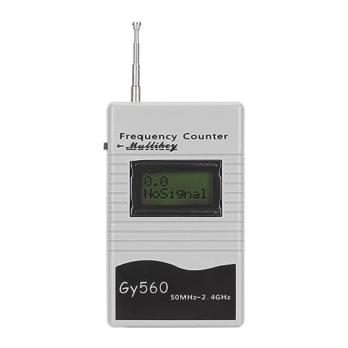 Gooit Radiofrequenzzähler 50 MHz – 2,4 GHz Tragbarer Frequenzzähler Radiofrequenz-Messwerkzeug Multimeter und Analysator Gooit Radiofrequenzzähler 50 MHz – 2,4 GHz Tragbarer Frequenzzähler Radiofrequenz-Messwerkzeug Multimeter und Analysator von CCYLEZ